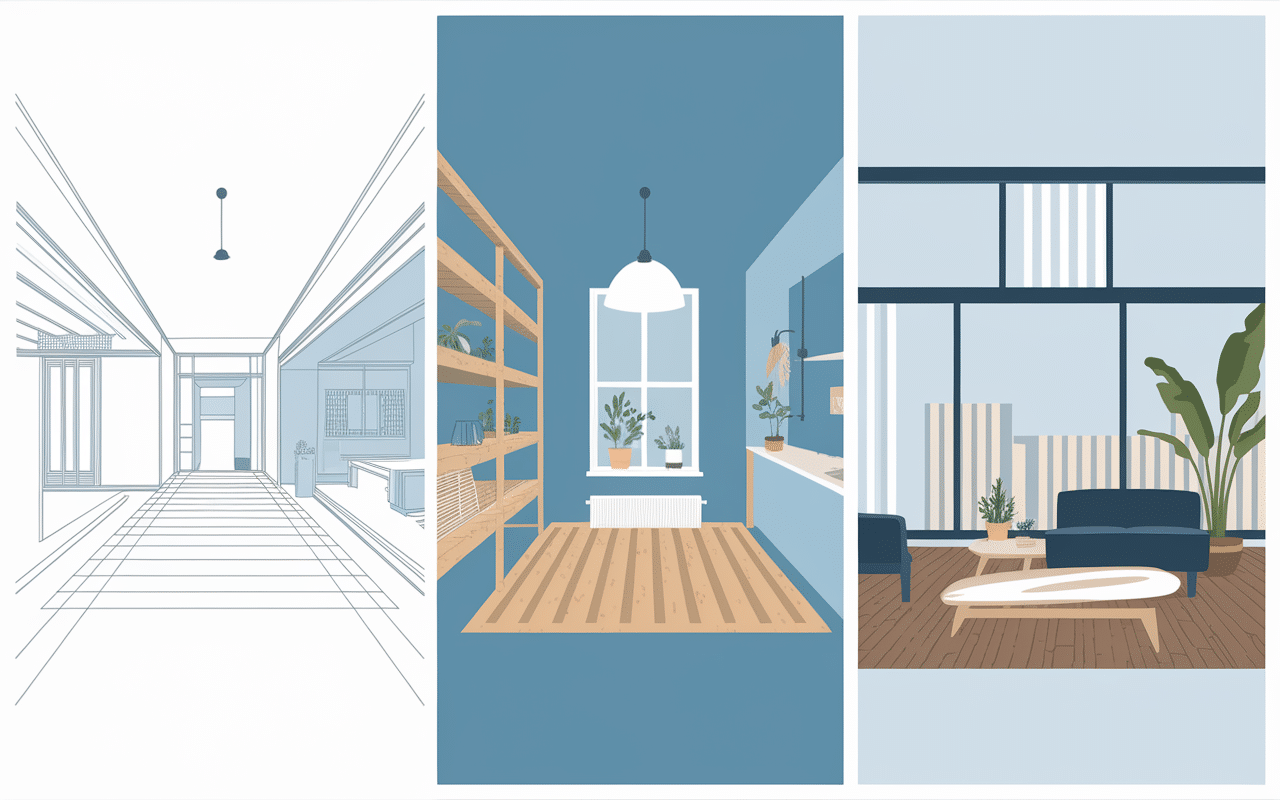 Évolution d'espaces intérieurs par Tooplans