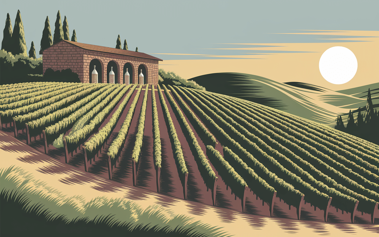 Vignoble de Jongieux en terrasses