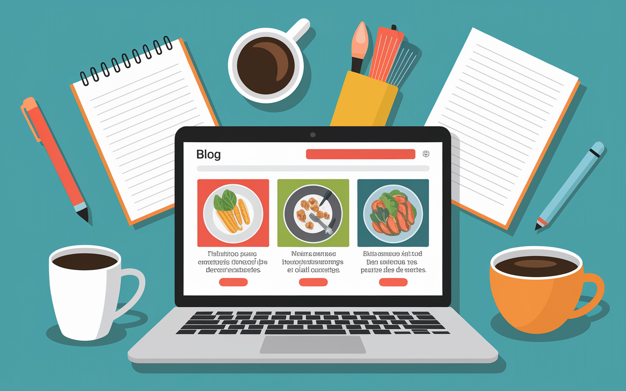 univers blog la belle assiette blog sur ordinateur