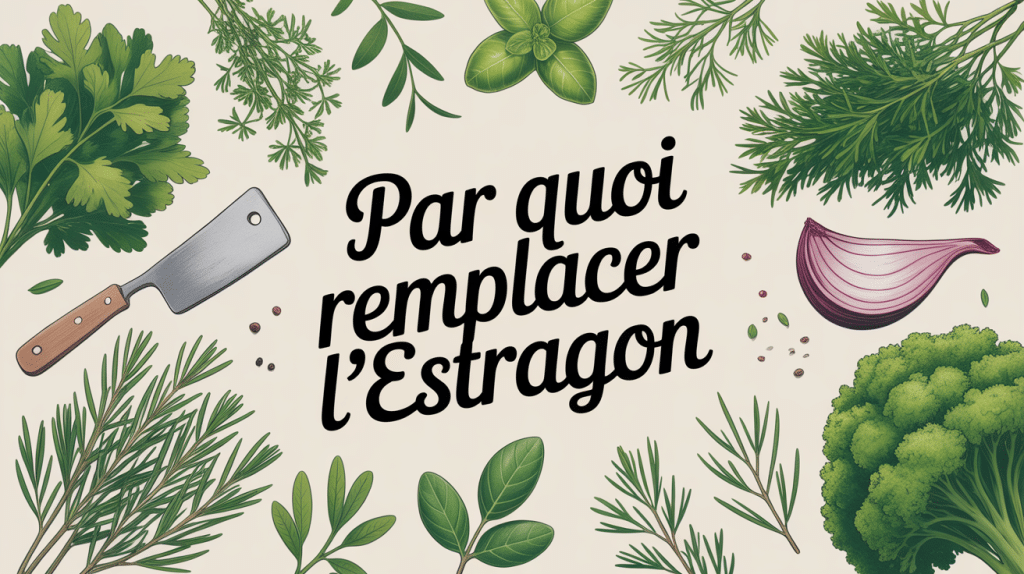 Par quoi remplacer l estragon illustration herbes aromatiques