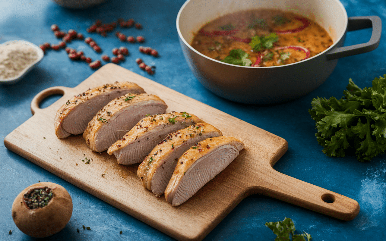 decoupe preparation poulet loc lac cuisine