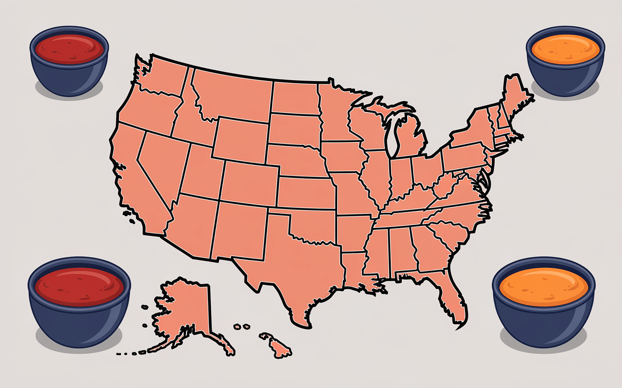 recette sauce barbecue americaine styles régions USA