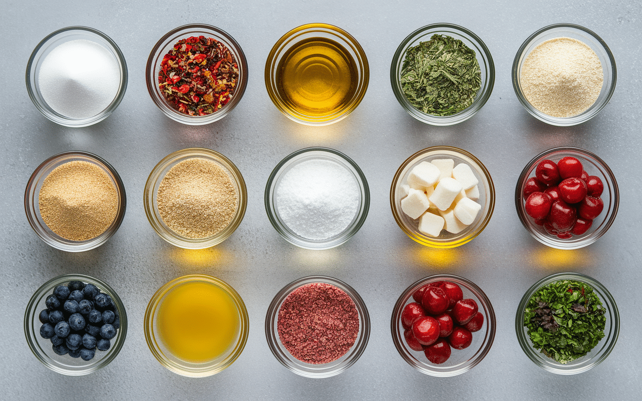 ingrédients alternatifs financiers thermomix