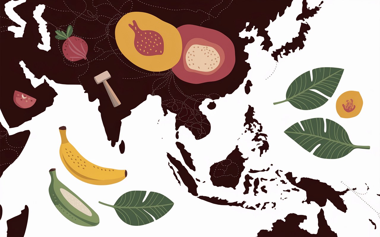 carte Asie Sud-Est cuisine lok lak traditionnelle