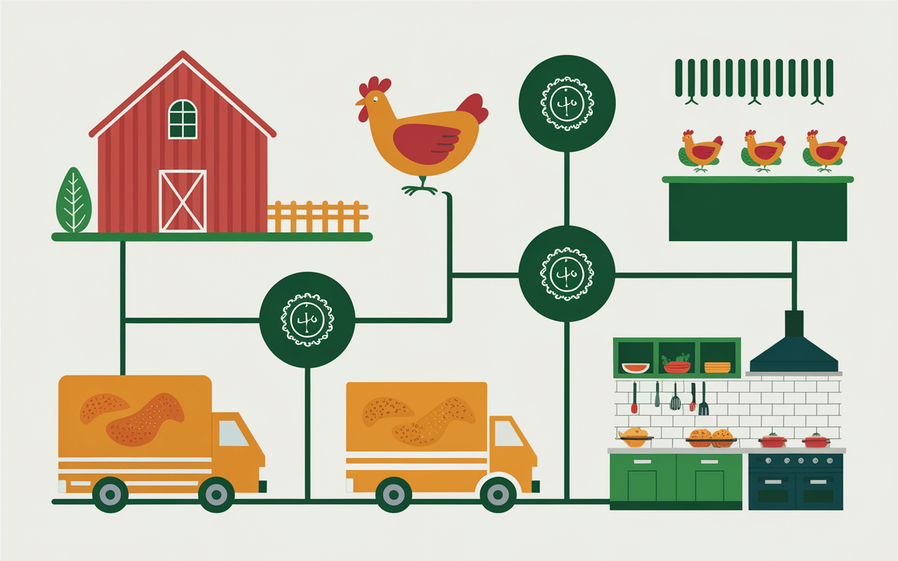 chaine alimentaire popeyes louisiana kitchen halal explication