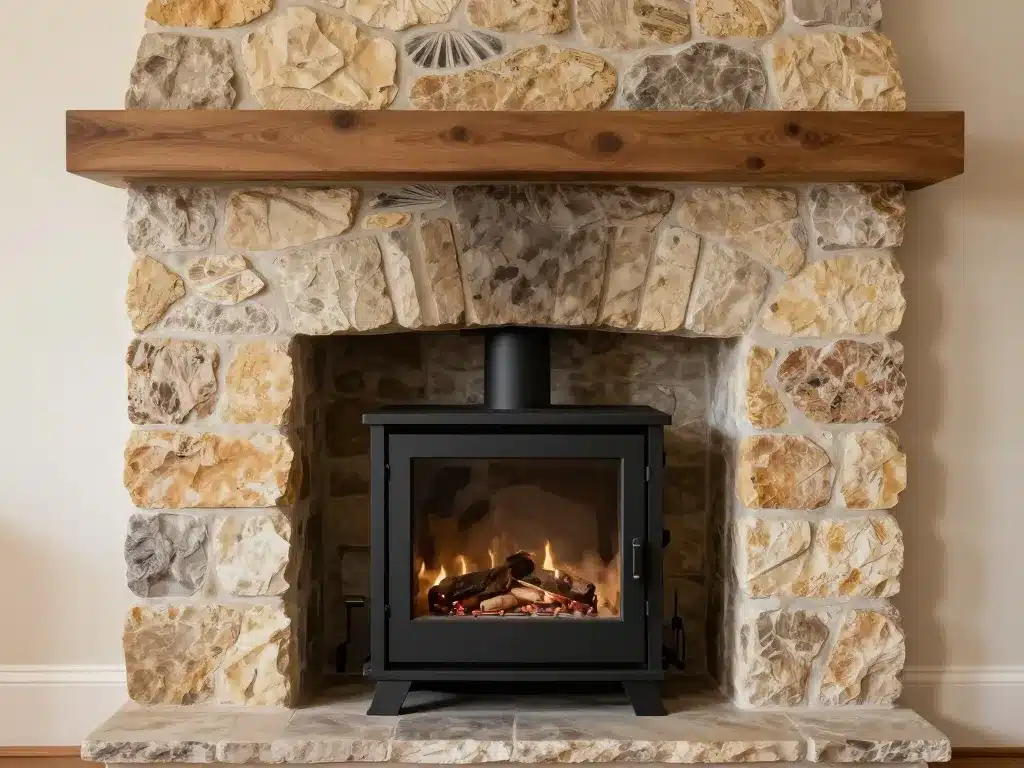 avant après idées pour relooker cheminée rustique transformation insert moderne