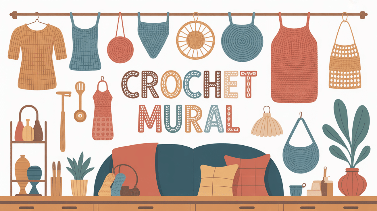 Crochet mural décoratif et pratique pour la maison