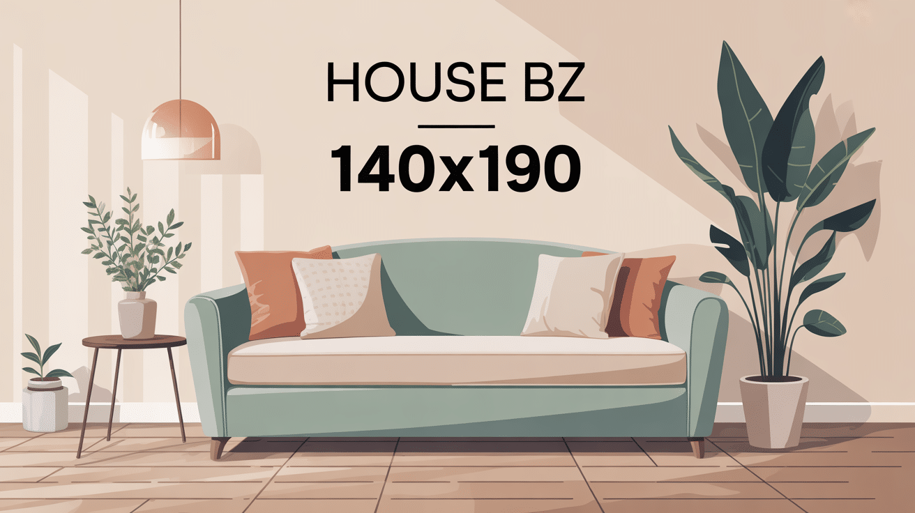 housse bz 140x190 sur banquette moderne dans salon lumineux