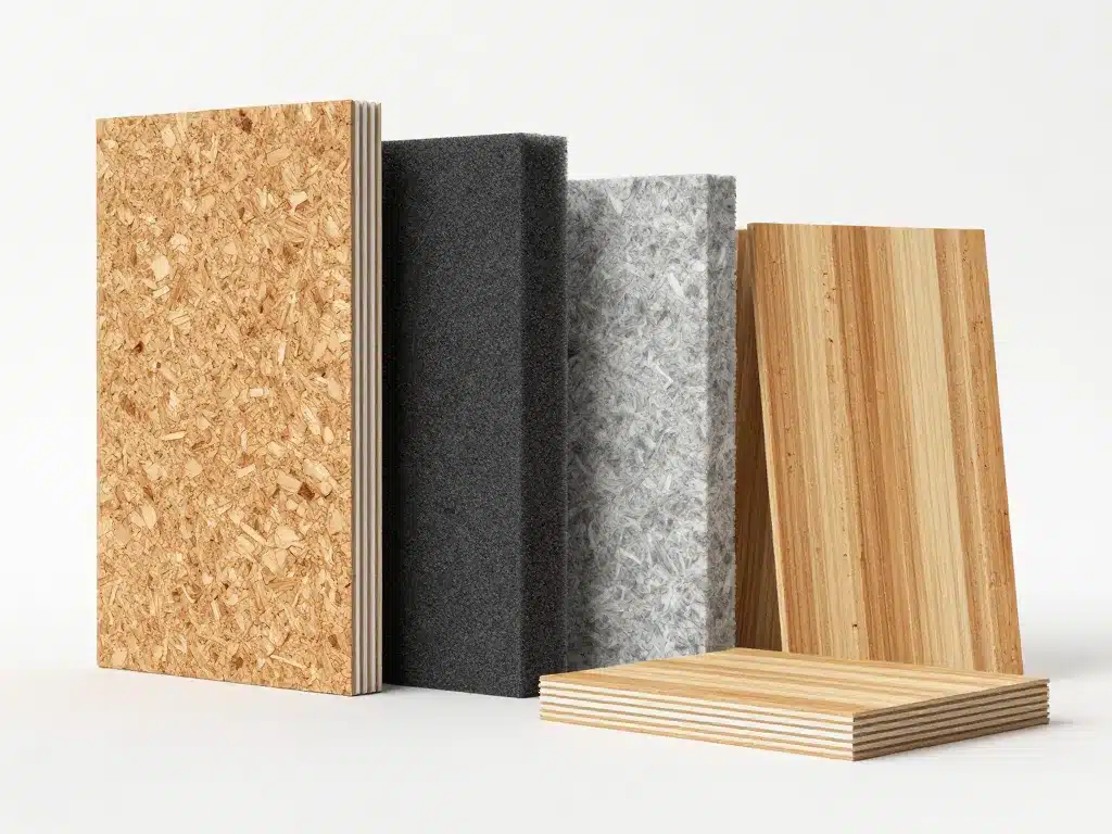 Comparatif matériaux isolant phonique sol