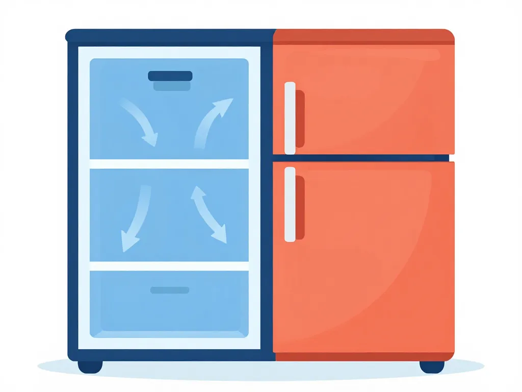 schéma concept mon frigo ne refroidit plus mais congélateur fonctionne