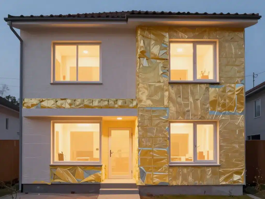 Schéma isolation façade pont thermique moisissure