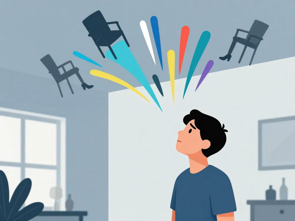 personne subit bruit appartement du dessus se venger frustration