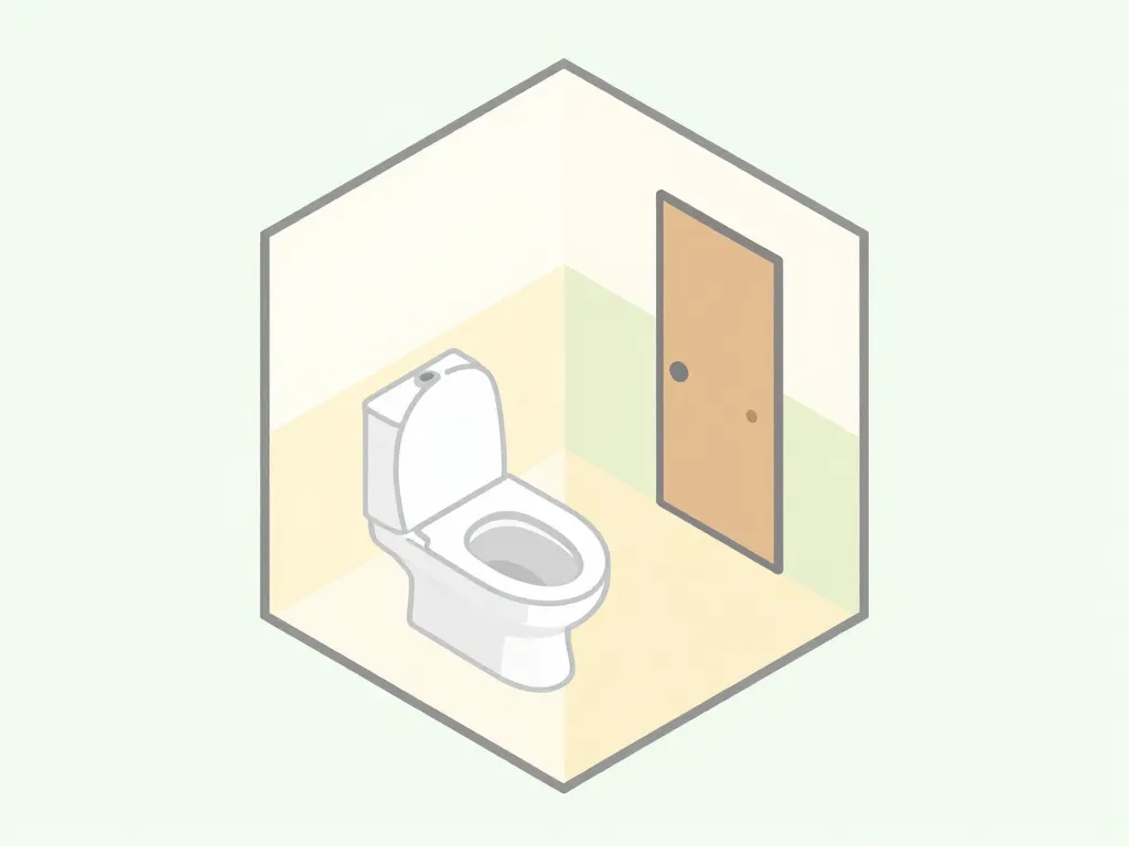 schéma taille toilette m2 dimensions minimales