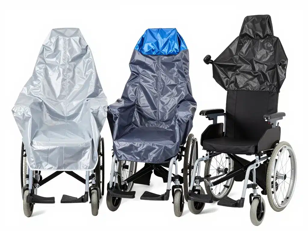 types housse pour fauteuil electrique scène produit