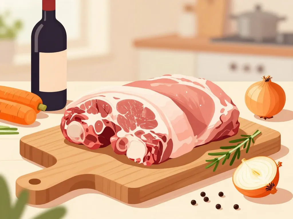 joue de porc ingrédients braisage cuisine