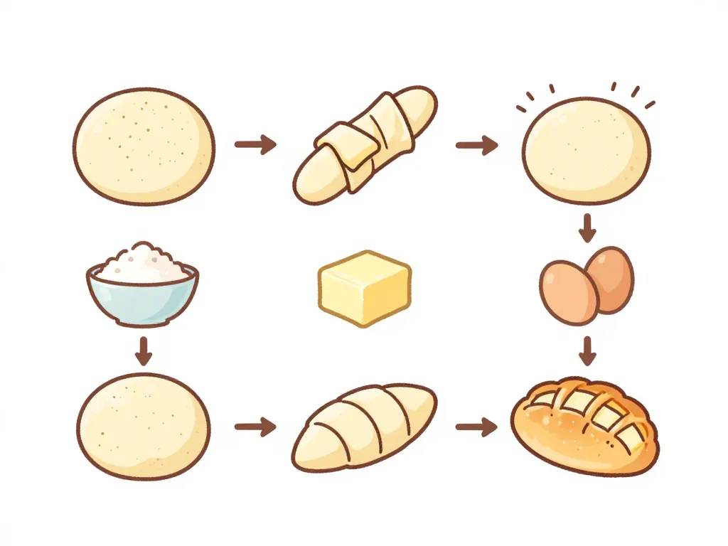 processus fabrication viennoiserie ingrédients étapes
