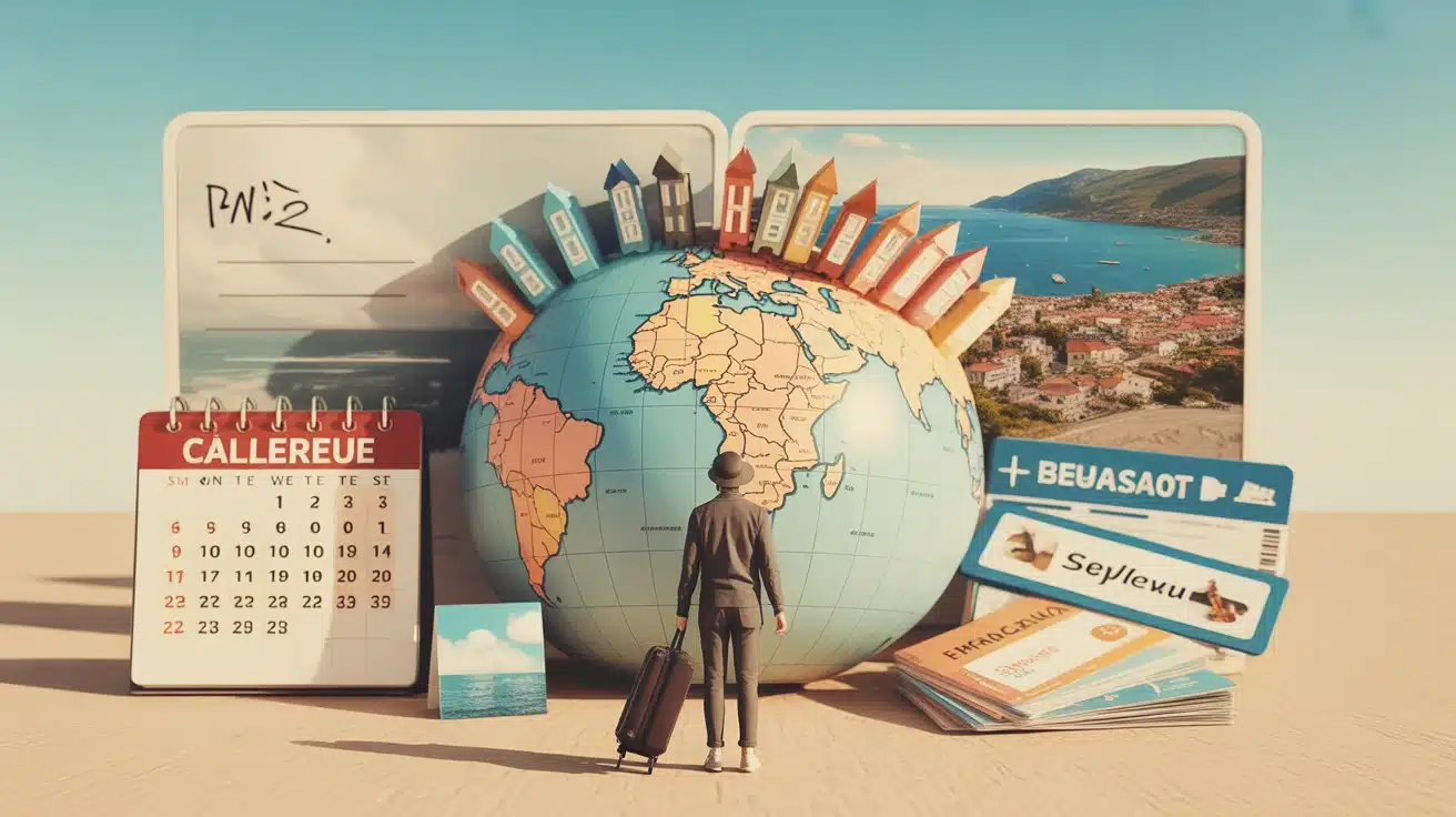 destination pas cher en août : globe et budget voyage