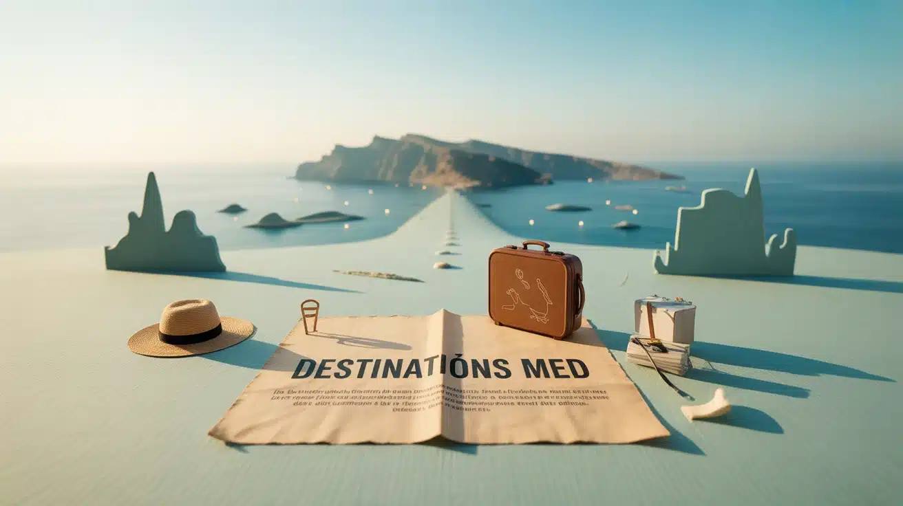 Destinations med : Méditerranée calme loin de la foule