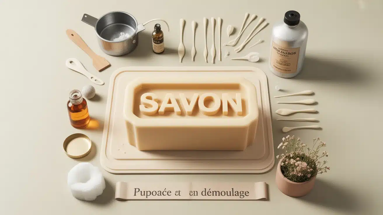 Moulage de savon et démoulage parfait