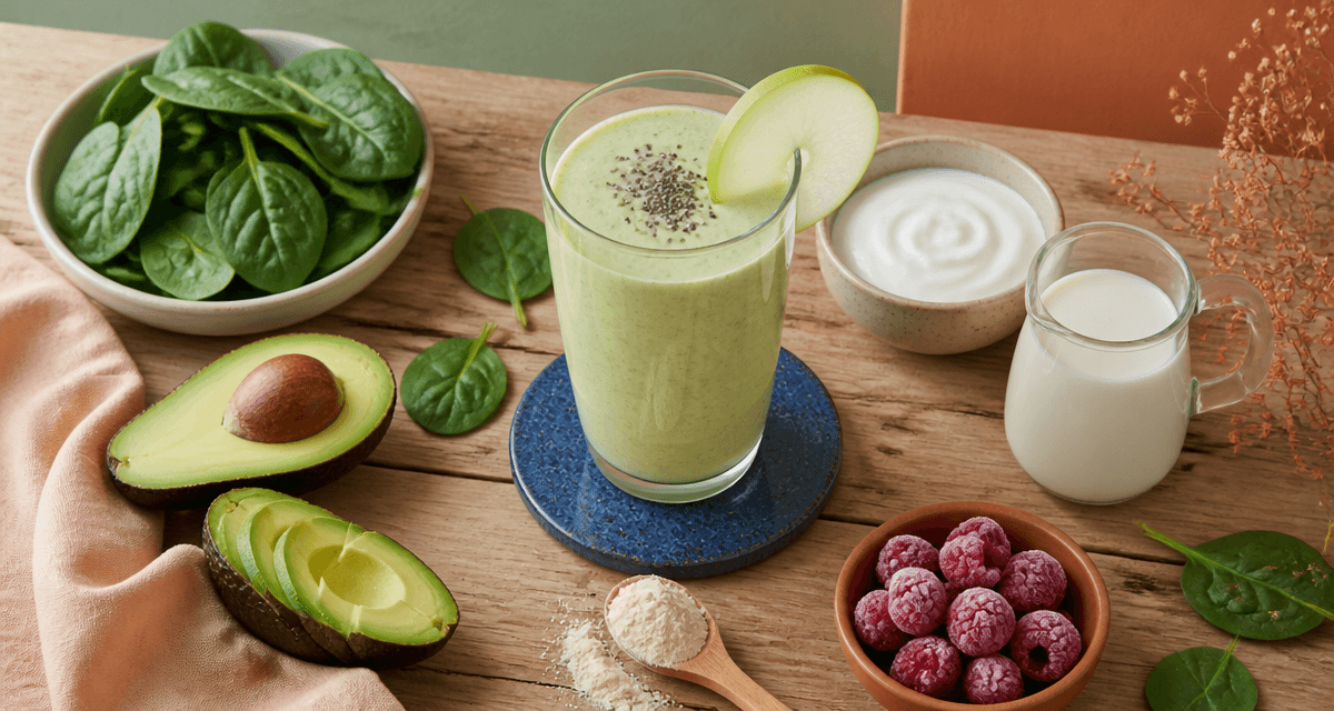 smoothie proteine pour maigrir avec ingrédients