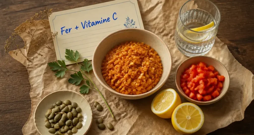 Liste d aliments riche en fer : lentilles, graines et vitamine C pour booster l’absorption