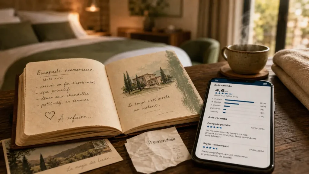 Avis weekendesk : carte cadeau et spa, court séjour en hôtel