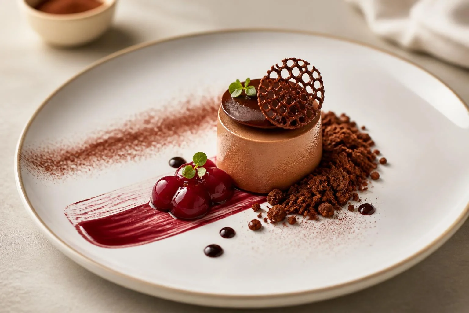 Desserts à l’assiette : textures, dressage et erreurs